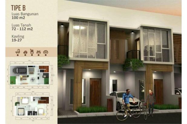 Rumah impian canggih 2lt dan murah lokasi belakang Living 