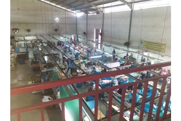 Pabrik di Kawasan Industri Akong, Sepatan, Tangerang, Luas 1400m