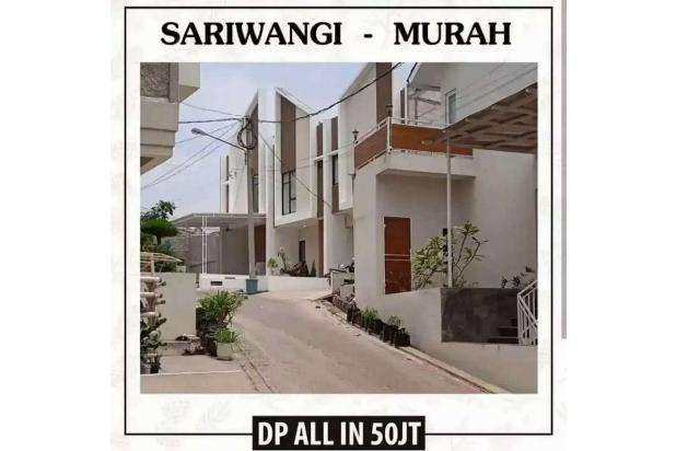 Rumah SARIWANGI dkt Sarijadi Tol pasteur Bandung Dp 50jt KPR d