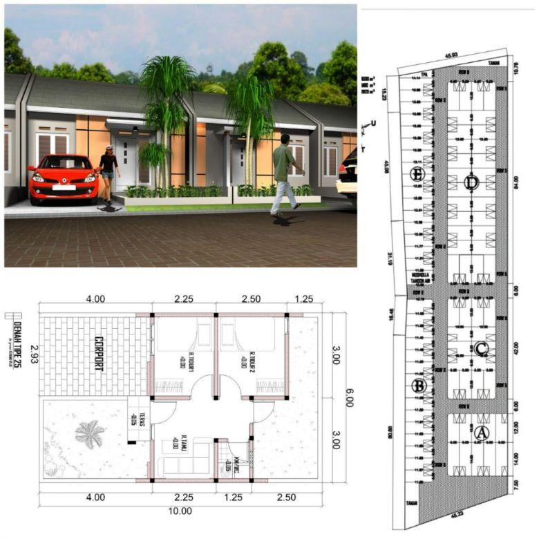  Rumah  dijual harga  murah 100 jutaan  angsuran flat di Malang