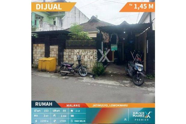 Rumah Siap Huni di Jatimulyo Lowokwaru Malang Strategis 