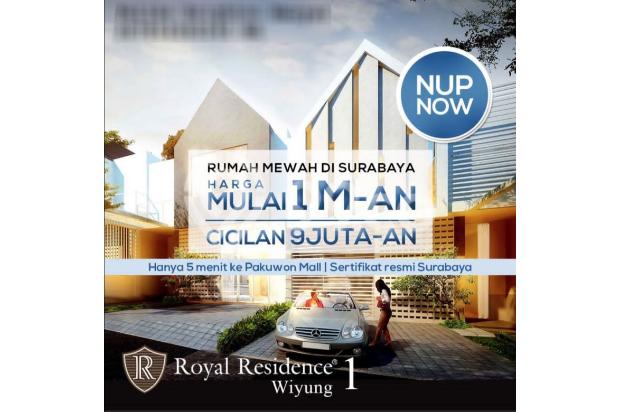  RUMAH  NEW GRESS MINIMALIS  HARGA 1MAN DI ROYAL RESIDENCE WIYUNG  SURABAYA