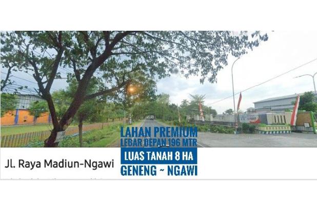 TANAH LD 138 mtr, Jalan Raya Propinsi Madiun-NGAWI, Prospektif