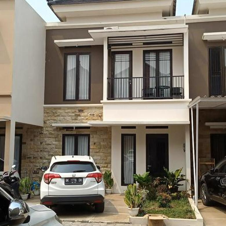 Rumah Mewah Baru Siap Huni Depok Nuansa Bali 2 Lantai Dekat Tol Desari dan Mall Sawangan