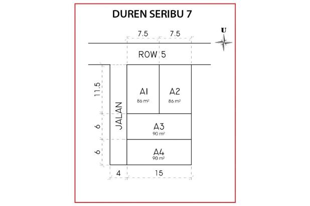 Beli Kapling Duren Seribu Depok Untung 4x Deposito Setahun