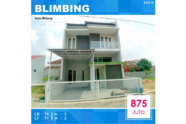 Rumah Baru Luas 71 di Plaosan Timur Blimbing Malang _ 645.19