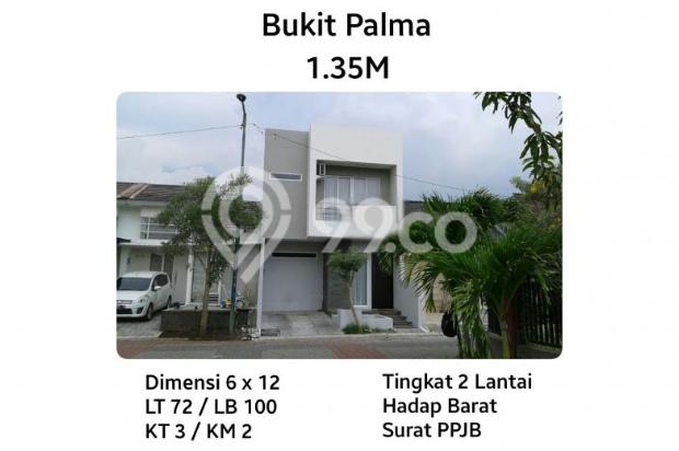 Dijual Rumah Bukit Palma Citraland Baru dan Minimalis