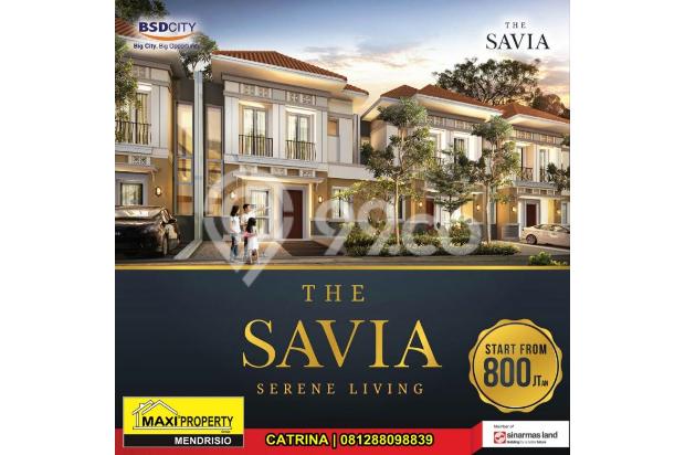 Rumah Dijual: LAUNCHING PERDANA THE SAVIA BSD CITY.RMH 