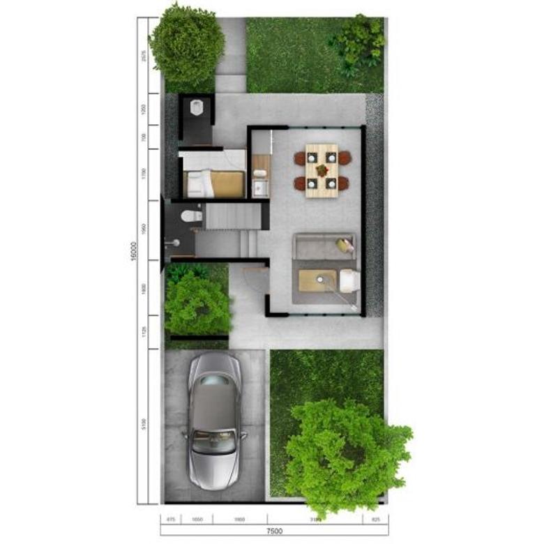 Rumah Bagus Dan Unik Dalam Perumahan Karya Arsitek Ternama