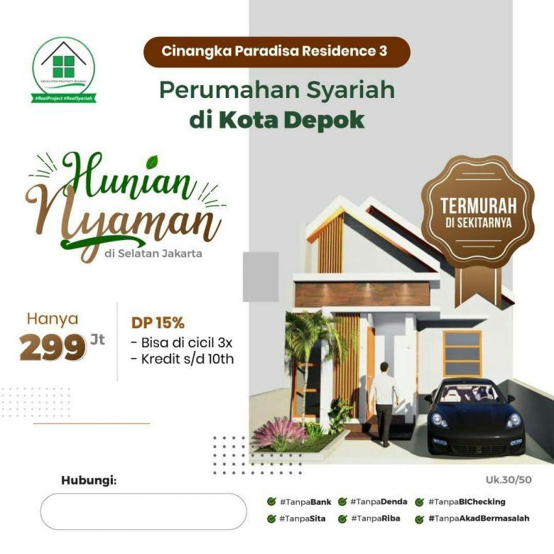 Jual Rumah Cinangka Depok