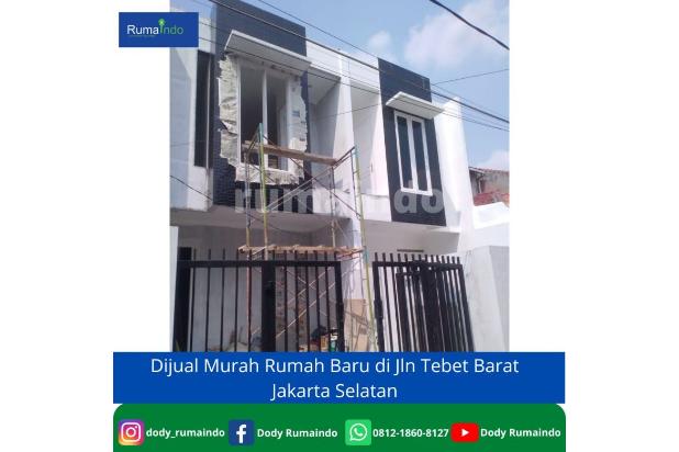 Dijual Murah Rumah Baru di Jln Tebet Barat Jakarta Selatan