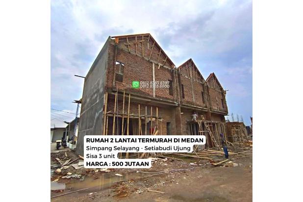 Rumah 2 Lantai Murah 500 jutaan di Simpang Selayang Medan