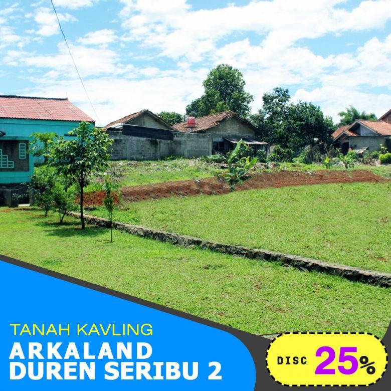 Dekat Taman Herbal Insani Kavling Tanah Siap Bangun Diskon 25