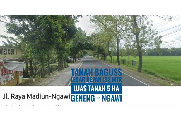 Lahan LD 192 mt, Jl Raya Propinsi Madiun-NGAWI, Istimewa