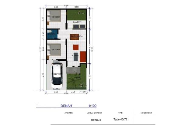 Cluster minimalis 2017 dengan harga murah lokasi strategis 