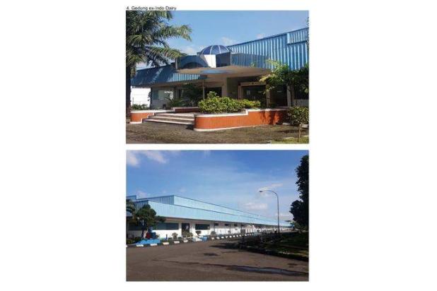 Tanah + bangunan ex pabrik benang pintal di Sukadamai Cikupa Tangerang