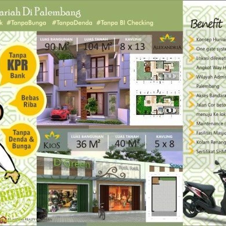  RUMAH SYARIAH MURAH STRATEGIS DI PUSAT KOTA PALEMBANG