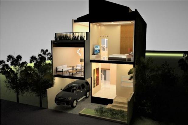 Dijual Rumah  Minimalis  Modern  di  Cipedak Jakarta 