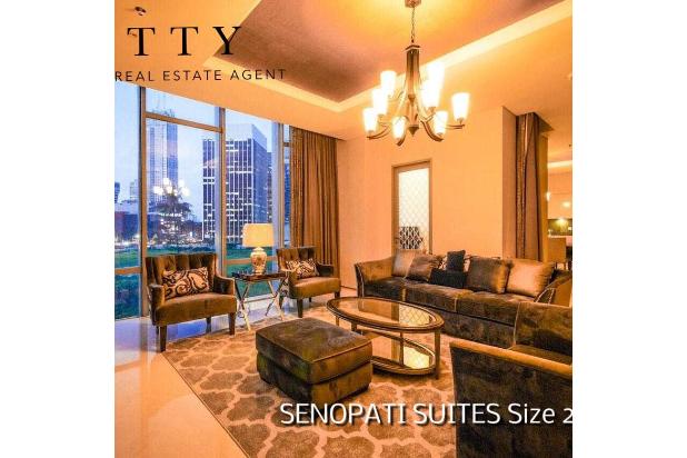 Luxury Senopati Suites Apartment size 210 Furnished Bagus 