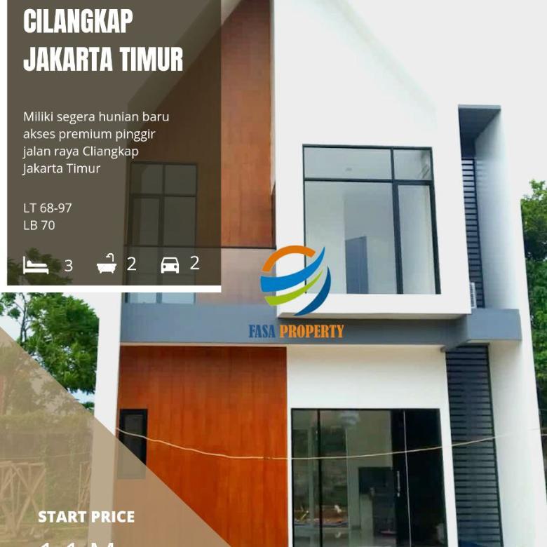 Rumah cantik asri & nyaman di Cilangkap Ciracas Cipayung Jakarta timur