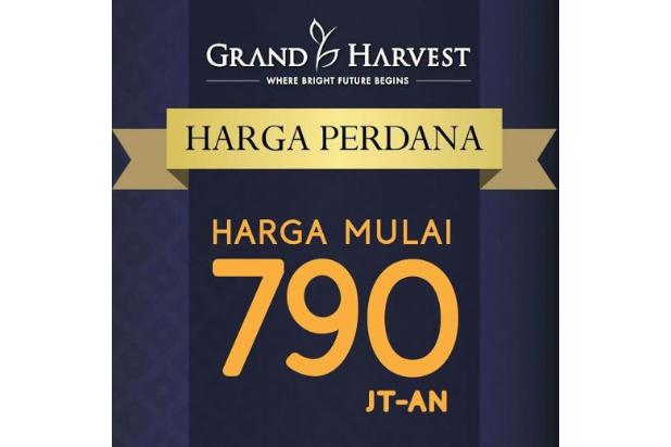 Rumah Dijual : Cluster murah dan cantik di Grand Harvest 