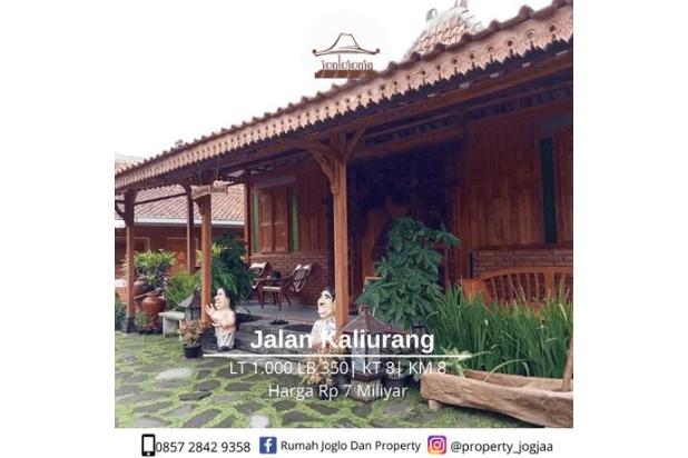 Rumah Villa Joglo Full Furnished Samping Kopi Klothok Jalan Kaliurang