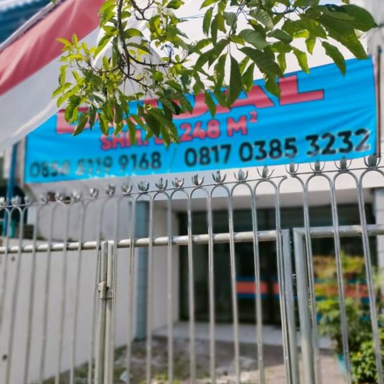 Dijual Rumah Kantor nol jalan raya Tembok Dukuh EX LBB (3,2M)