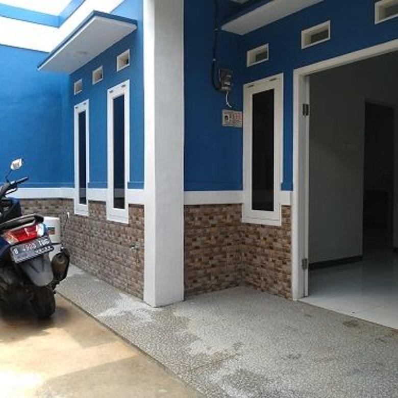 Rumah Minimalis Warna Biru 