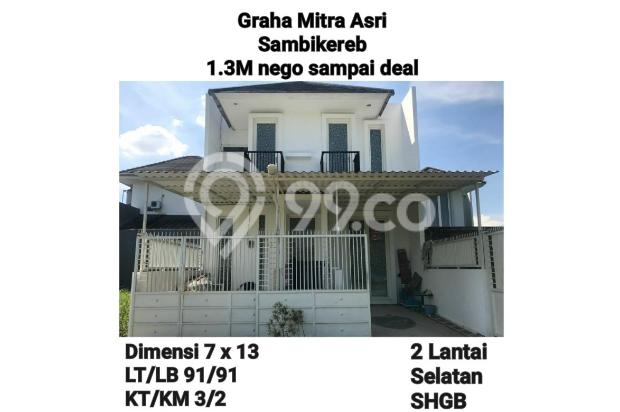  Rumah  Graha Mitra Asri  Surabaya Minimalis  Nego