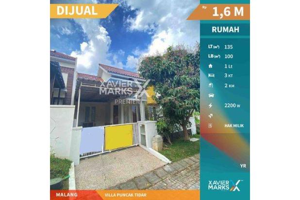 Dijual Rumah Exclusive Area Villa Puncak Tidar Malang