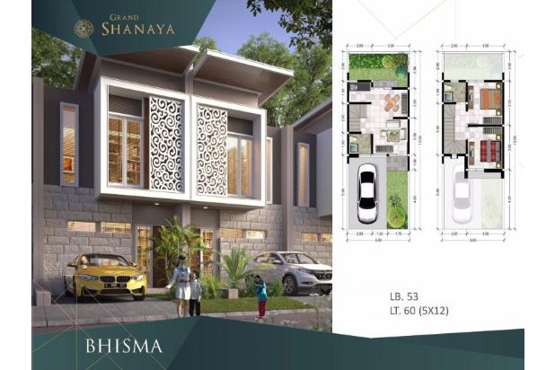 Rumah Dijual: Grand Shanaya start 500 jt an 2 lantai free 