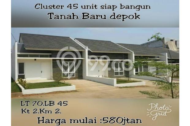 Rumah Dijual: Cluster modern siap bangun di tanah baru 