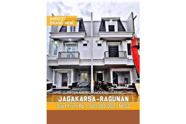 Rumah mewah dengan harga terjangkau di Jl.Pepaya Jagakarsa Jakarta Selatan 