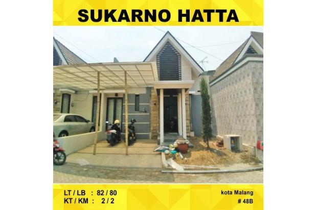 Rumah  Luas 82 di Sudimoro Sukarno Hatta Malang _ 48B