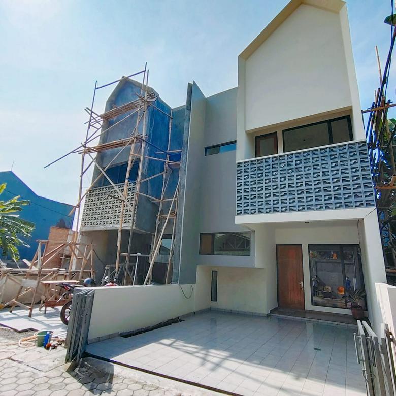 Rumah 2lantai baru minimalis strategis dekat tol Jatiwarna Di Jatimekar Bekasi