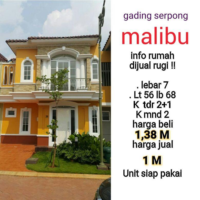 View Rumah Dijual Symphonia Gading Serpong Gif