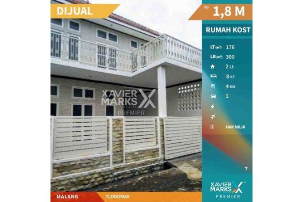 D1324, Rumah Kost Dekat Area Kampus Lokasi di Tlogomas Malang