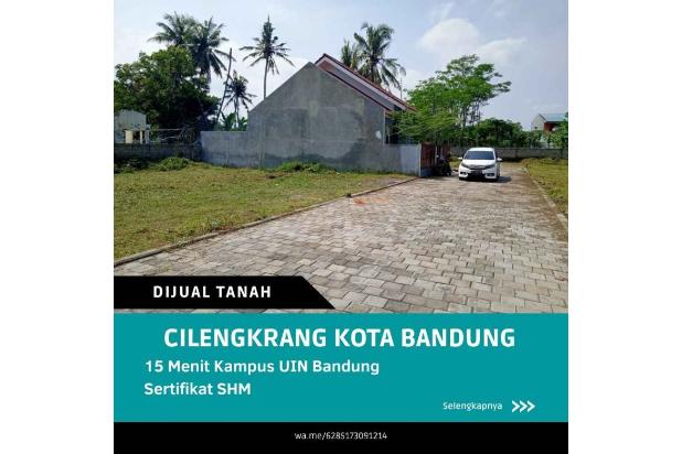 Tanah Cilengkrang Bandung Sertifikat SHM Cicil 12x Nonbunga