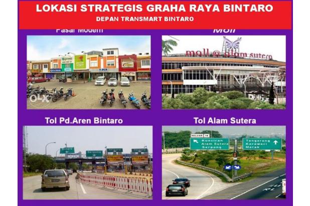 Rumah Dijual: 2lt super murah graha raya bintaro tol alam 