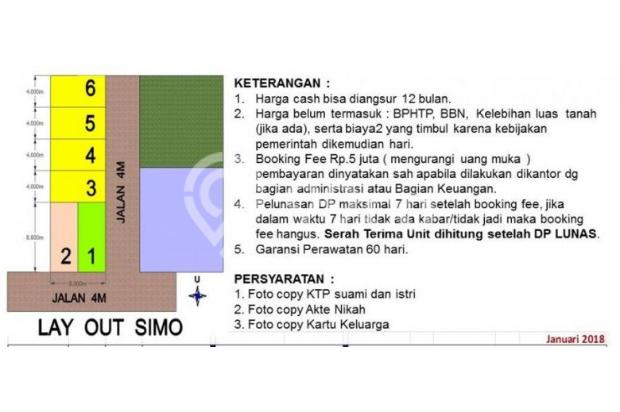 Rumah syariah surabaya barat banyu urip 425 juta