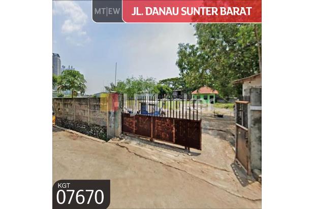 Tanah Jl. Danau Sunter Barat Sunter, Jakarta Utara