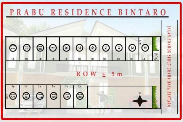 Rumah 2 lantai graha raya bintaro