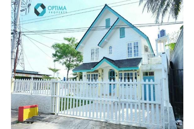 Rumah Model Paris Cocok untuk Homestay, Cafe, Outlet di 