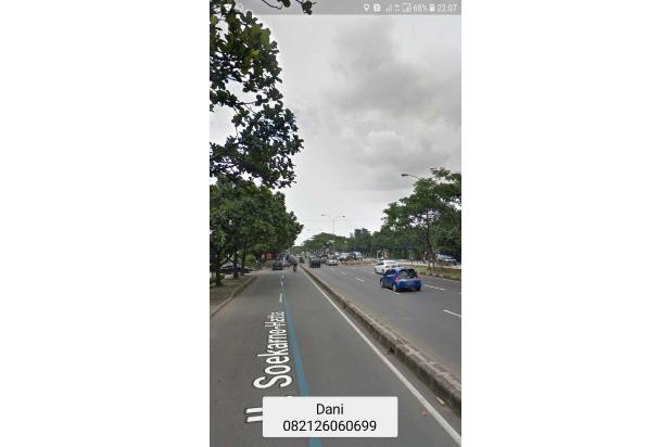 Tanah strategis 2100 m Di Bandung, jalan Raya Soekarno Hatta,
