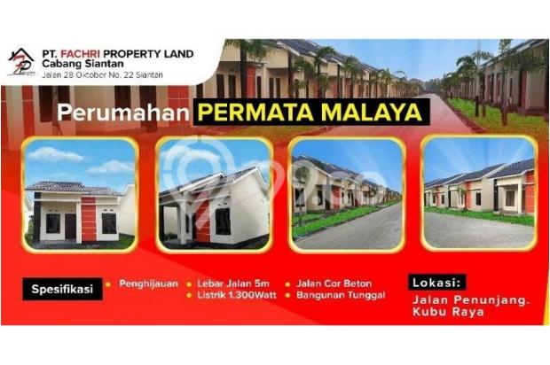 Rumah dijual serdam pontianak permata malaya, W.A 0812 