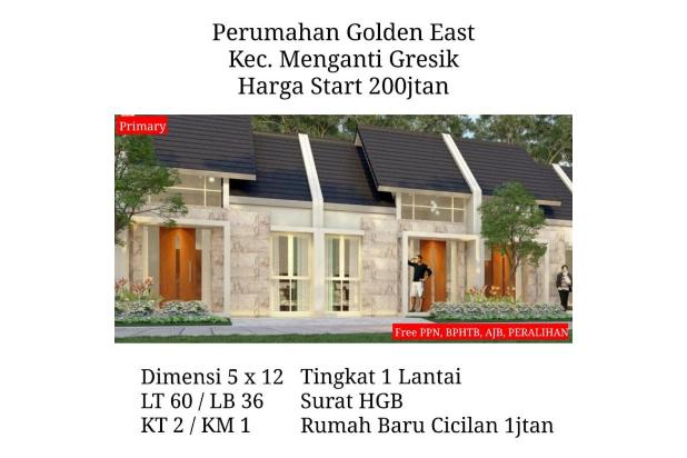 Rumah Golden East Gresik Surabaya Barat Menganti Free pajak