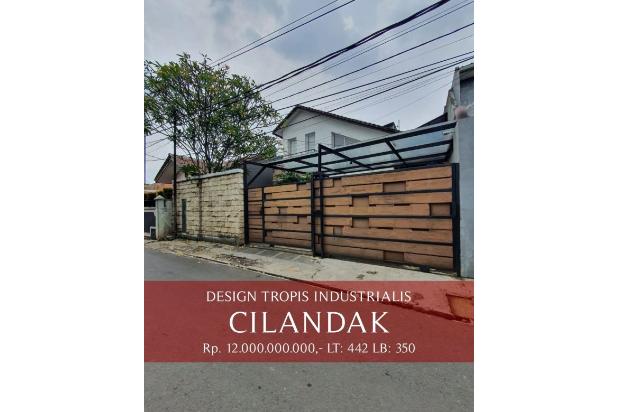 For Sale Industrial Tropical House at Cilandak