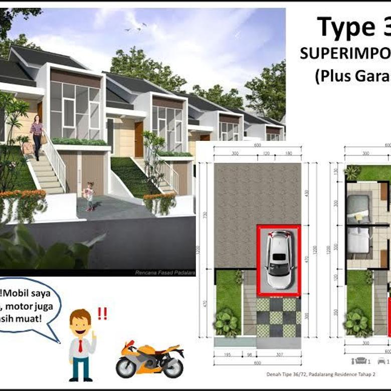 Rumah Model Superimposed Dkt Pintu  Tol  Padlarng Kota  