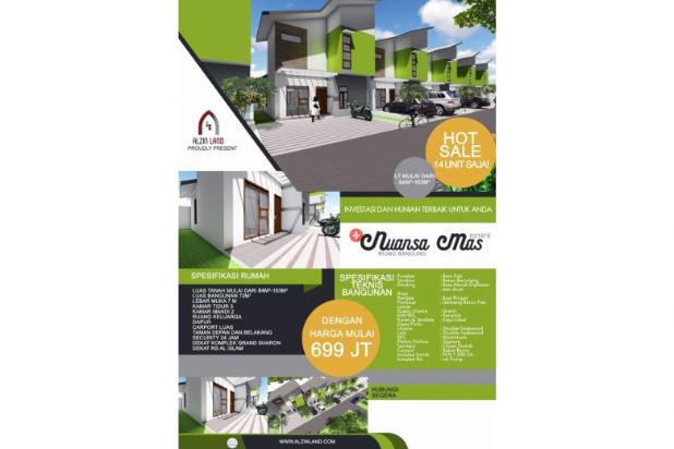  MAS ESTATE - Akan dibangun rumah desain minimalis area Riung Bandung