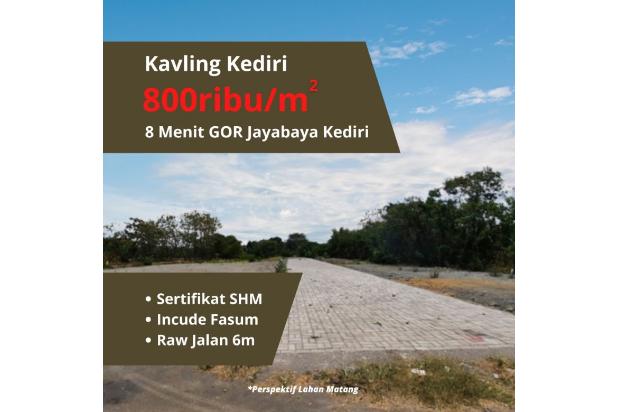 Launching Tanah Kapling Area Mojo Kediri, Hanya 800 Rb-an/m2